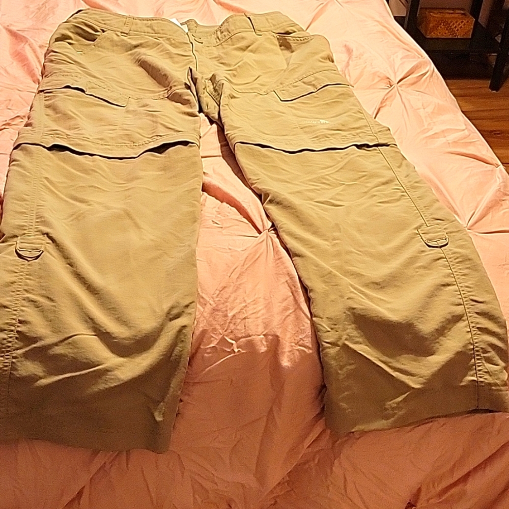 Northface khaki size 14 pants/ shorts